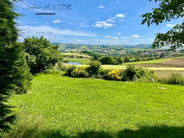 Pomeys - Maison avec une vue à couper le souffle