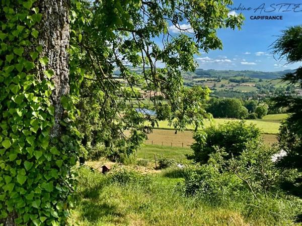 Pomeys - Maison avec une vue à couper le souffle