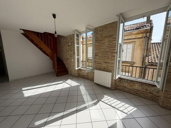 Villeneuve-Sur-Lot - charmant duplex 3 pièces avec 2 chambres