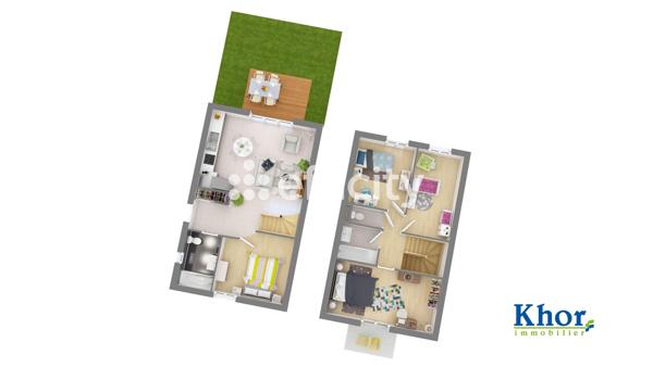 Maison 5 pièces - 90 m²