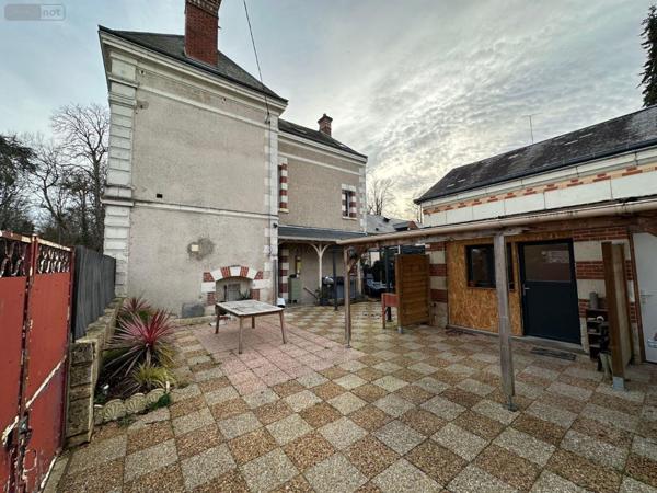 Maison de maître à vendre à Montrichard-Val-de-Cher dans le Loir-et-Cher (41400), ref : 12101/1191   
CENTRE BOURG