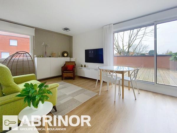 Appartement de Type 3 avec grande terrasse et place de parking en sous-sol. WATTIGNIES
