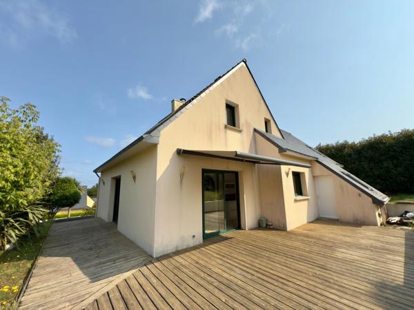 DOUARNENEZ (29) - Maison 6 pièces - 123 m² - 4 chambres - 712 m² de terrain