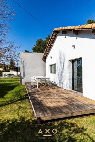 LE THOLONET - AU PIED DE LA SAINTE VICTOIRE - MAISON D'ARCHITECTE - VUE - PISCINE - JARDIN - 3360 M2 - DEPENDANCE - 1 495 000 