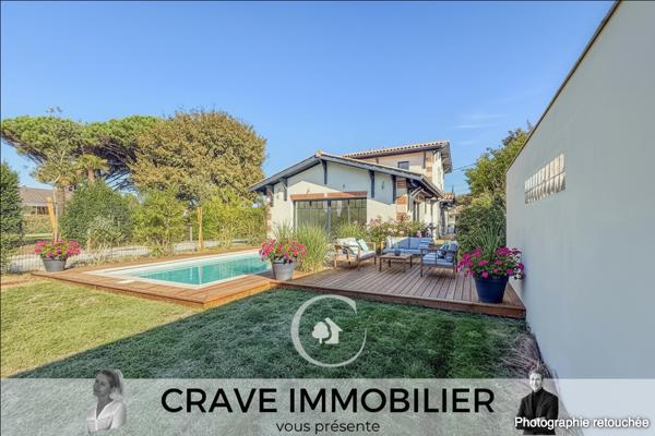 Lanton (33138) MAISON NEUVE ARCACHONNAISE T4 - 3 CHAMBRES - JARDIN