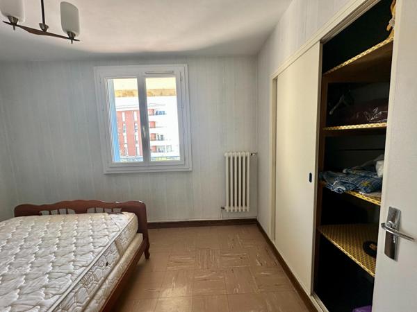 Appt T3 58m² avec balcon, loggia, cave, terrasse