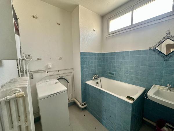 Appt T3 58m² avec balcon, loggia, cave, terrasse