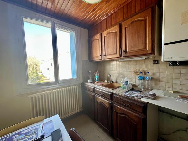 Appt T3 58m² avec balcon, loggia, cave, terrasse