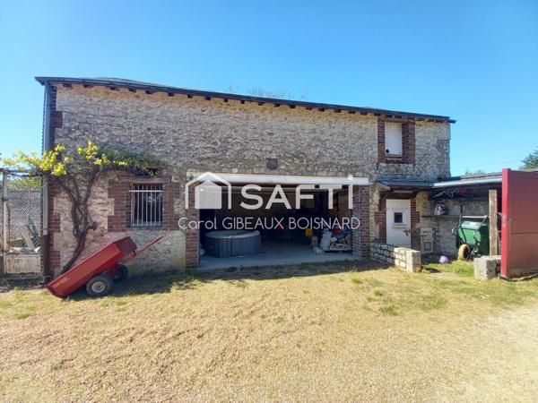 Maison ancienne avec sa maison d'amis, dépendance et terrain