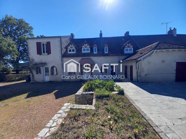Maison ancienne avec sa maison d'amis, dépendance et terrain