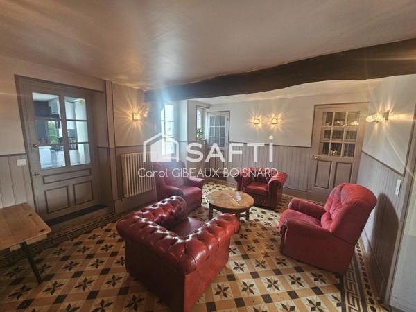 Maison ancienne avec sa maison d'amis, dépendance et terrain