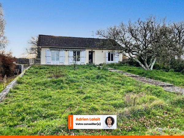 Maison sur sous-sol aménagé, grand jardin, possibilité activité libérale indépendante