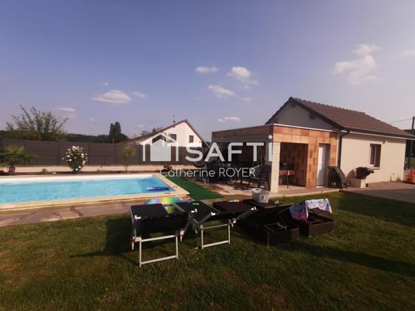 Maison contemporaine de Plain-pied. Prestations de qualité