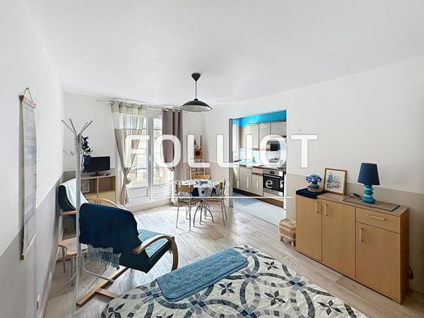 Appartement 1 pièce à vendre au centre-ville de Granville, exposition sud