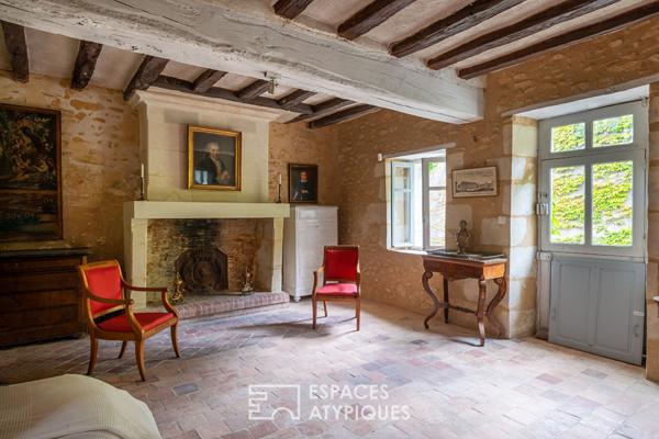 Maison de charme au coeur d’un petit village du baugeois