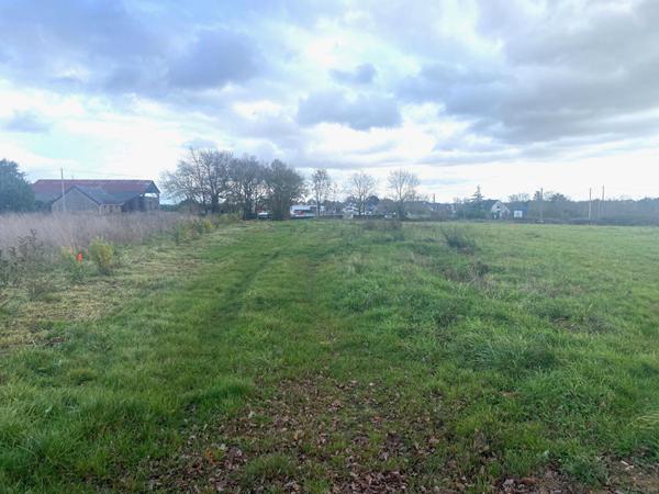 Terrain a bâtir viabilisé bourg de Ligné