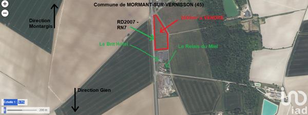 Terrain à vendre 2 609 m² Mormant-sur-Vernisson