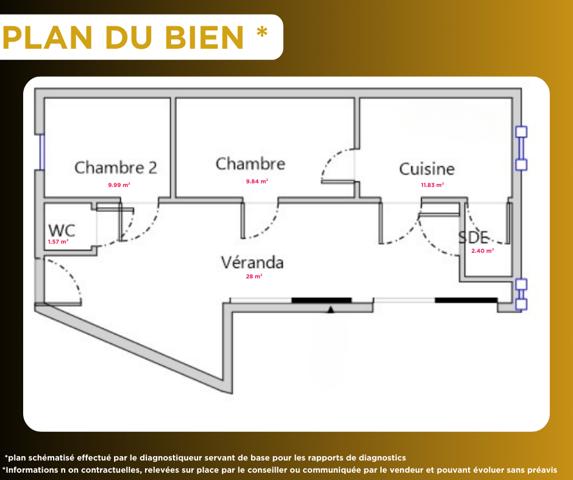 GARANTIE 12 MOIS OFFERTE ! Maison / Chalet 63m² 3 pièces à coté de la plage !