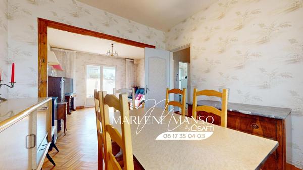 Maison famillale renovée avec jardin + garage