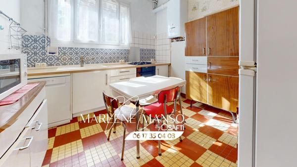 Maison famillale renovée avec jardin + garage