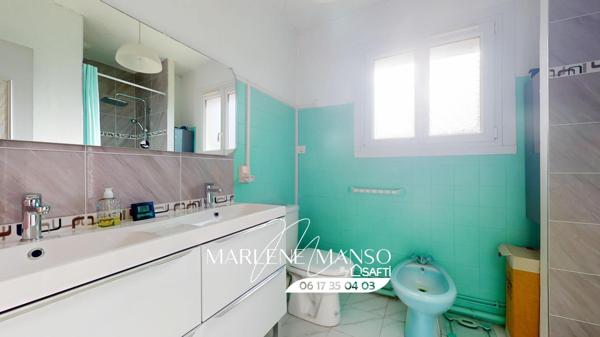 Maison famillale renovée avec jardin + garage