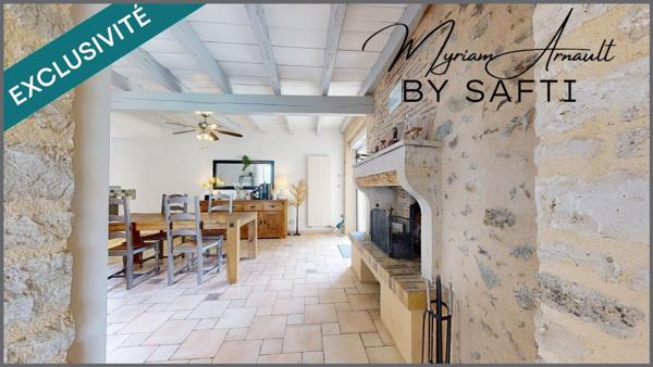 Propriété avec grange, box pour cheval, puits, dépendances sur terrain d'environ 1,5 hectare