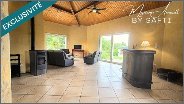 Propriété avec grange, box pour cheval, puits, dépendances sur terrain d'environ 1,5 hectare