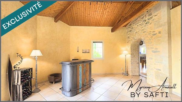 Propriété avec grange, box pour cheval, puits, dépendances sur terrain d'environ 1,5 hectare