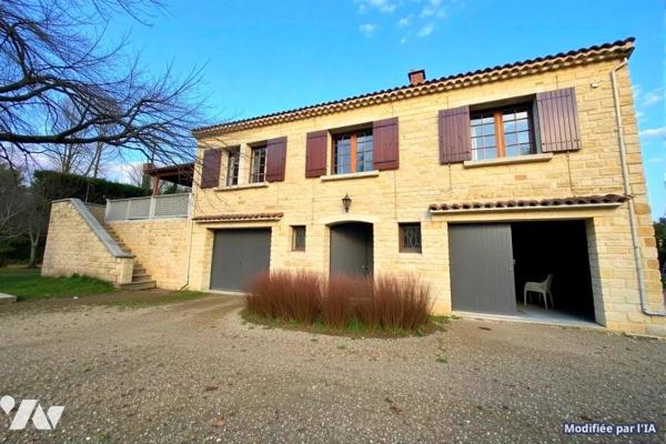 PROPRIETE VUE ALPILLES