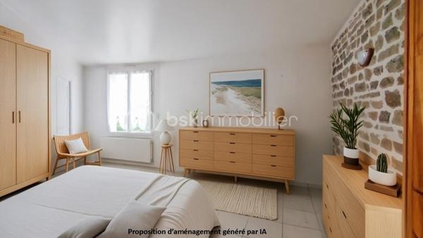 Située dans la commune prisée d’Acigné, idéalement placée à proximité immédiate des écoles et des transports en commun, cette maison d’environ 115 m² séduit par sa façade en pierre associée à une extension plus contemporaine.

Le rez-de-chaussée s’ouvre sur un salon-séjour suivi d’une cuisine indépendante.
Dans la partie extension, vous découvrirez une chambre lumineuse grâce à sa grande baie vitrée, d’une superficie de plus de 17 m², disposant de sa salle de bains et d’une buanderie, pouvant être aménagée en espace bureau ou dressing selon vos besoins. Possibilité d'une deuxième chambre au rez-de-chaussée.

À l’étage, vous trouverez deux grandes chambres sur parquet avec cheminée ancienne conservant tout le charme de l’ancien.
Un grenier ainsi qu’une cave complètent ce bien et offrent des espaces supplémentaires à exploiter.

À l’extérieur, un jardin clos pour profiter pleinement de moments de détente en plein air.

Les plus de cette maison : 
-Menuiserie PVC double vitrage
-Volet électrique
-Cachet de l'ancien (façade en Pierre, parquet bois et cheminées)

Pour plus de renseignements contactez moi 06.16.50.63.37