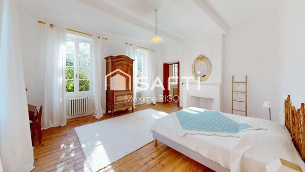 Magnifique Château rénové avec gîte et piscine