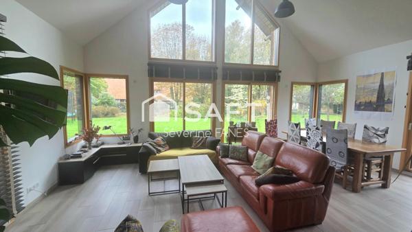 MAISON BOIS d'architecte 177m² ISNEAUVILLE