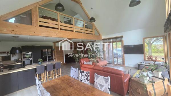 MAISON BOIS d'architecte 177m² ISNEAUVILLE