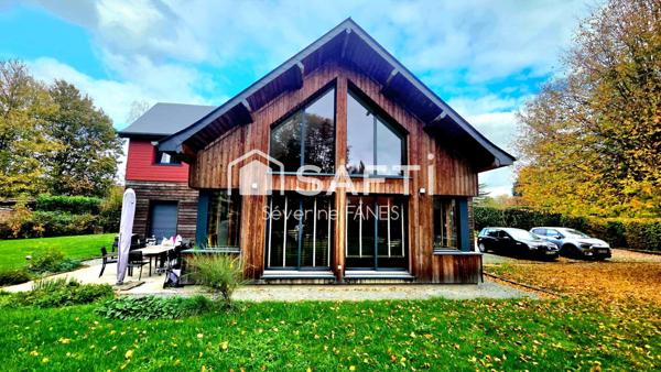 MAISON BOIS d'architecte 177m² ISNEAUVILLE