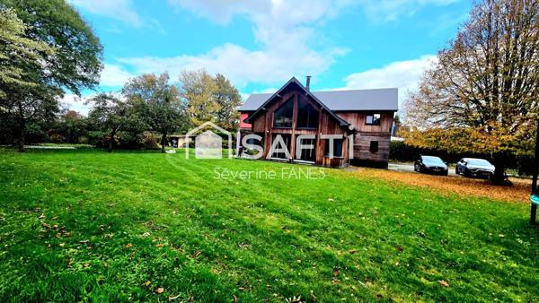 MAISON BOIS d'architecte 177m² ISNEAUVILLE