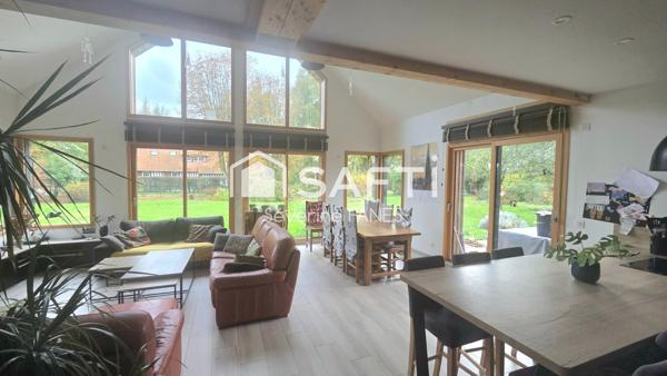 MAISON BOIS d'architecte 177m² ISNEAUVILLE