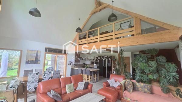 MAISON BOIS d'architecte 177m² ISNEAUVILLE