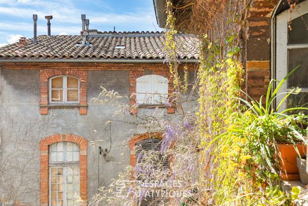 Appartement en dernier étage au coeur du centre historique de Toulouse