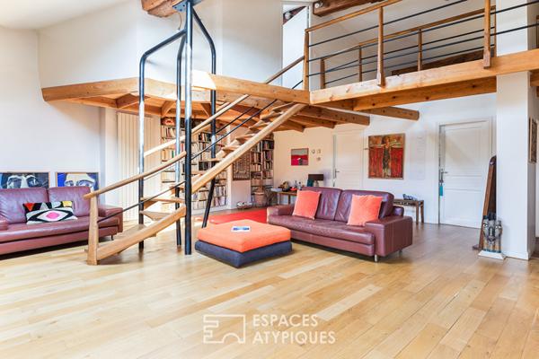 Appartement en dernier étage au coeur du centre historique de Toulouse