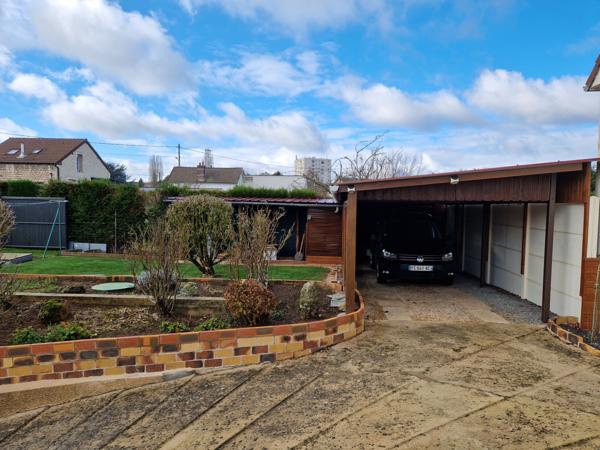 Crépy-en-Valois (60800) MAISON INDÉPENDANTE DE PLAIN-PIED AVEC SOUS-SOL TOTAL A CREPY-EN-VALOIS