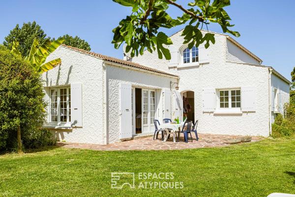 Maison de famille confidentielle à quelques pas de l’océan