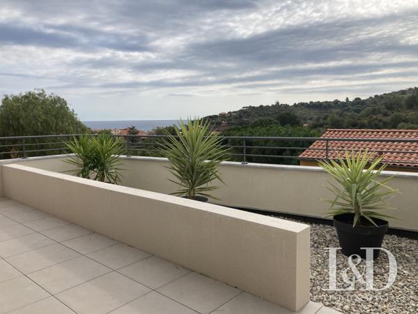 BEL APPARTEMENT SUR LES HAUTEURS DE COLLIOURE