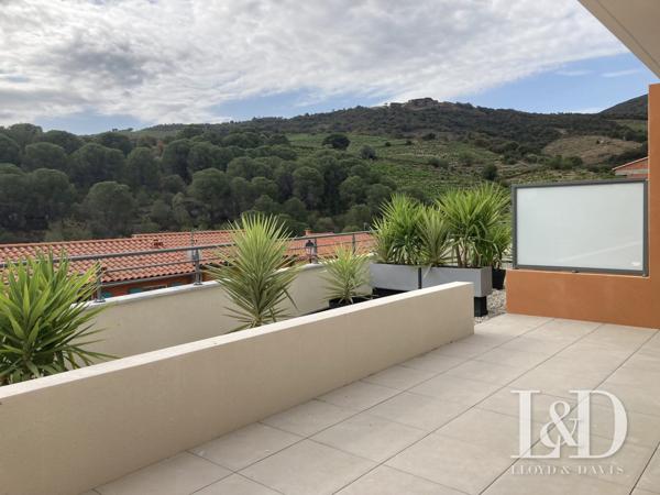 BEL APPARTEMENT SUR LES HAUTEURS DE COLLIOURE