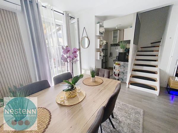 INVESTISSEURS / ENSEMBLE IMMOBILIER DE 2 T3 AVEC JARDINETS ORLÉANS, QUARTIER CIGOGNE / SAINT-MARCEAU