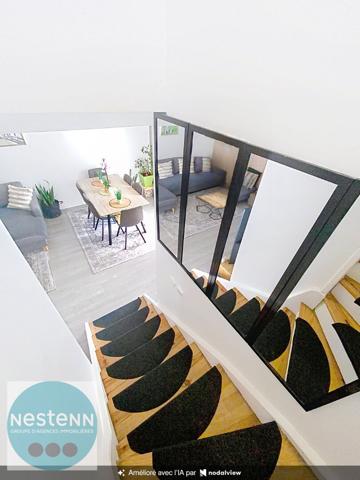 INVESTISSEURS / ENSEMBLE IMMOBILIER DE 2 T3 AVEC JARDINETS ORLÉANS, QUARTIER CIGOGNE / SAINT-MARCEAU