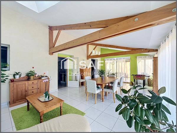 Maison 4 chambre, grand terrain