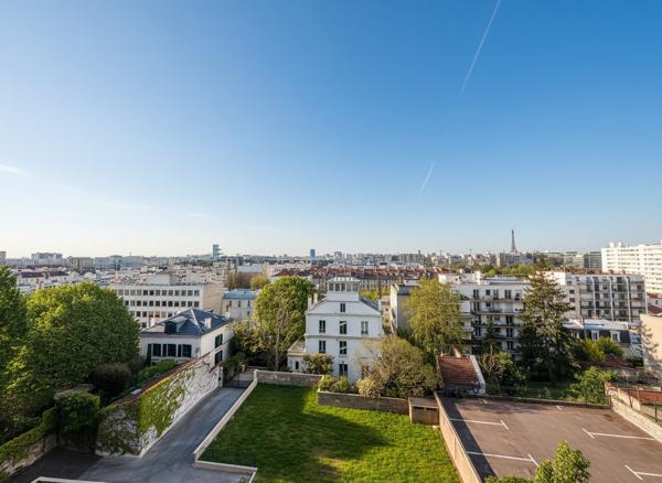 Appartement 4 pièces lumineux avec vue sur Paris à Bécon, Courbevoie