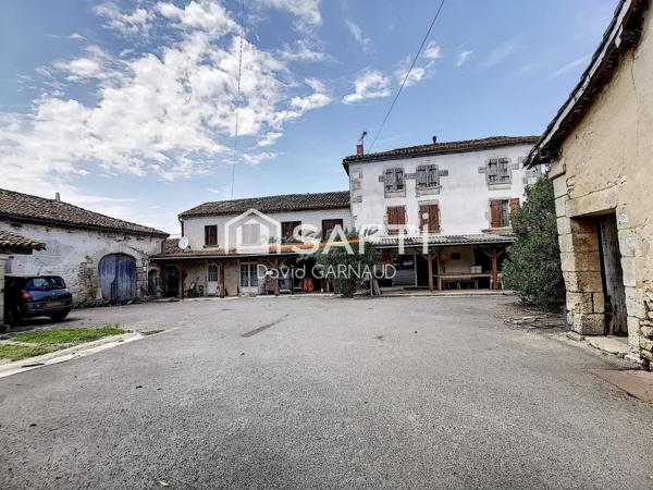 Ensemble immobilier avec charme de l’ancien à 15 minutes d’Angoulême