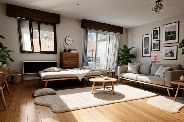 Maison Lille 5 pièce(s) 96 m2, 4 chambres + jardin +garage à  Lille secteur Moulins