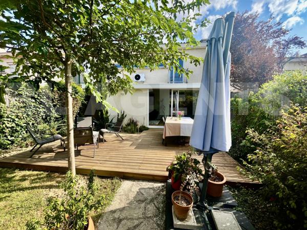 Maison lumineuse avec jardin, véranda et garage – un petit coin de paradis au calme